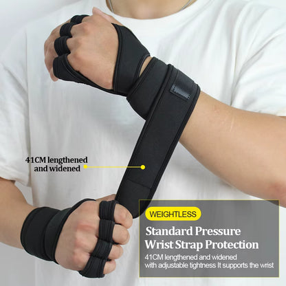 Gants de musculation antidérapants GripForce Pro