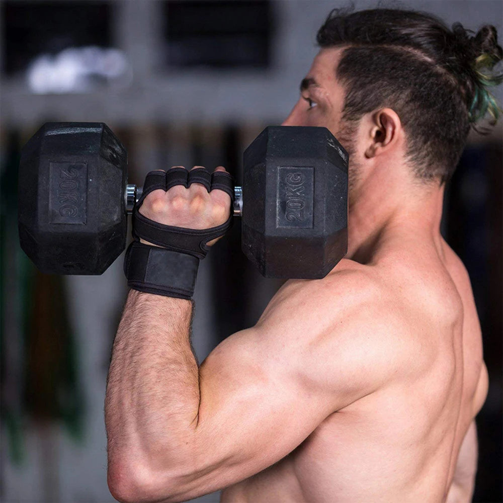 Gants de musculation antidérapants GripForce Pro